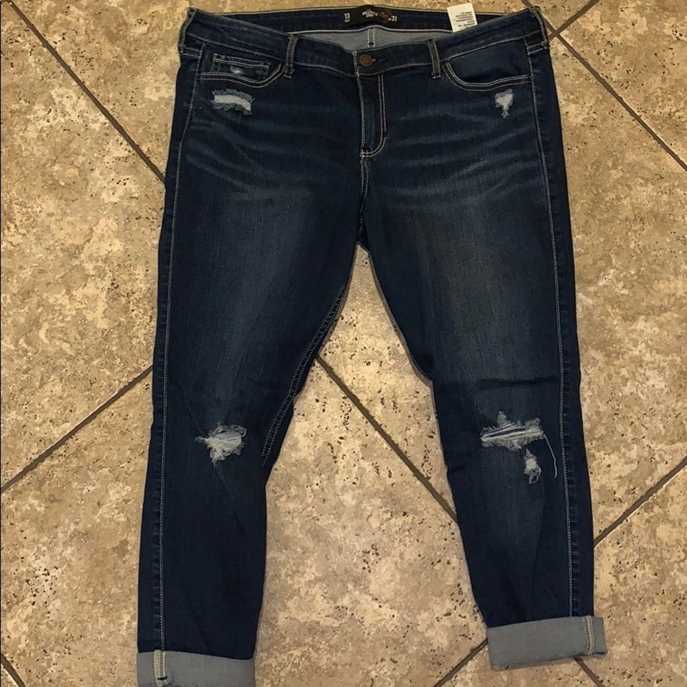 perfect date night dark-wash stretch jean